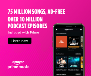 Amazon Prime Music Banner