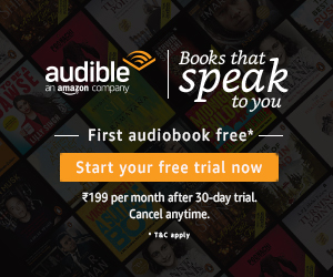 Amazon Audible Banner