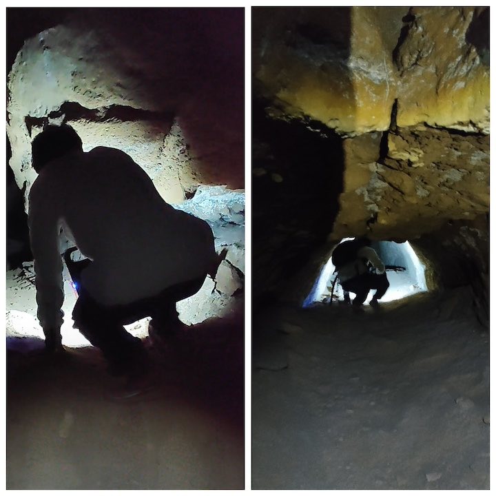 duck walk in krem puri cave