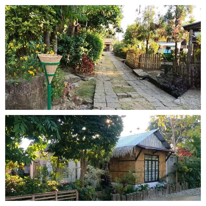 mawlynnong village street and house