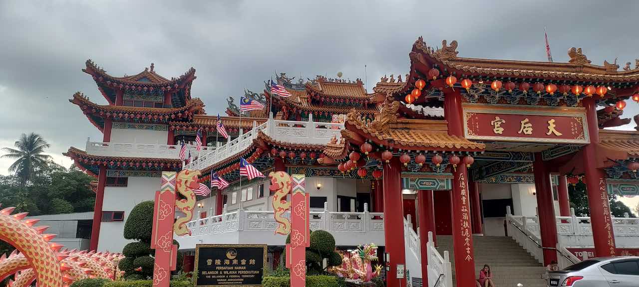 thean hou temple outside