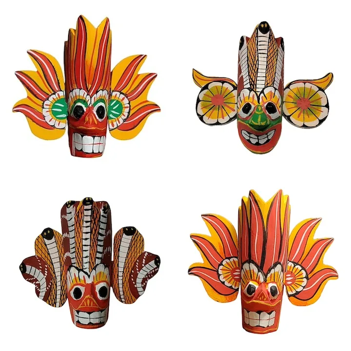 grizzly goods authentic handcrafted raksha masks