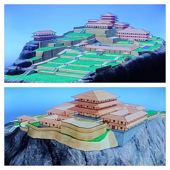 sigiriya 3d animated model