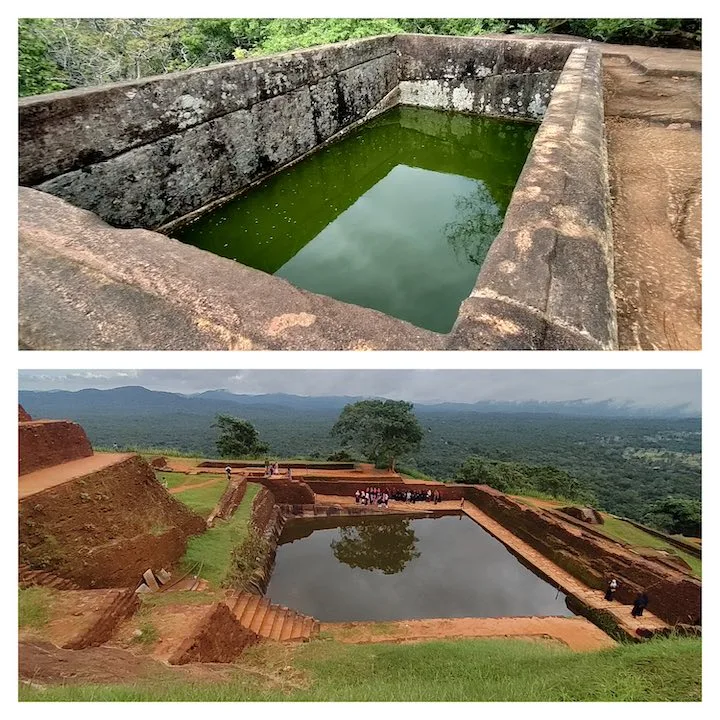 water systems of sigiriya