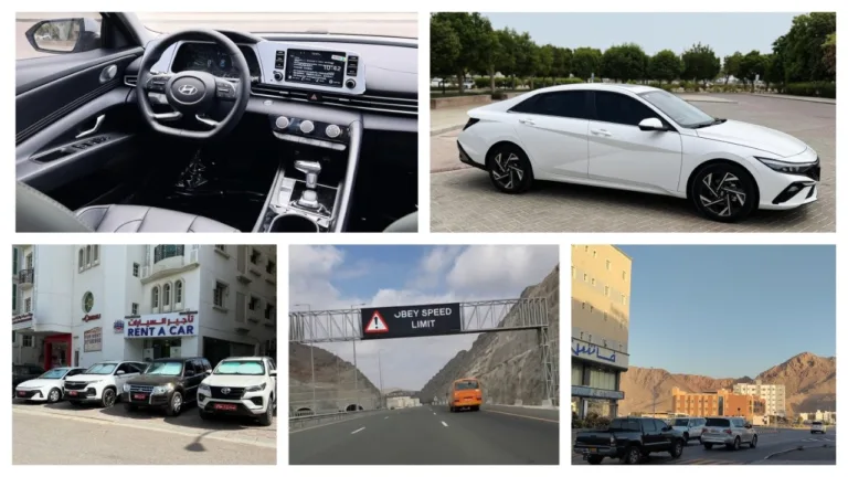 driving and car rentals in oman collage