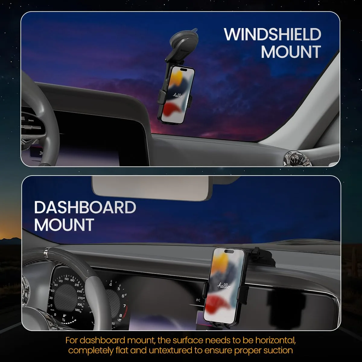 phone mount portronics clamp