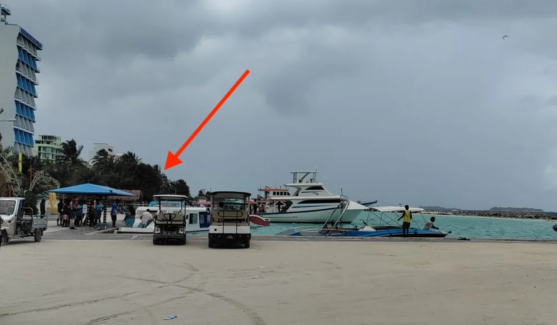 maafushi jetty point