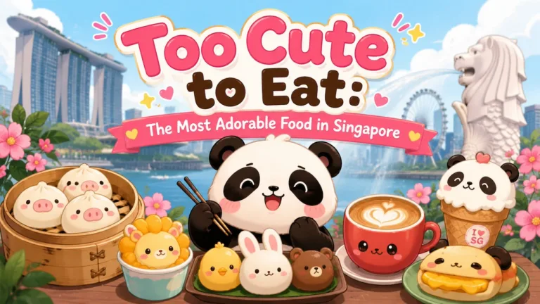 too cute to eat the most adorable food in singapore